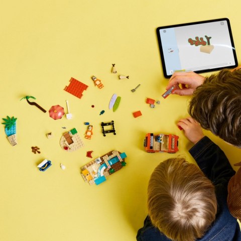 LEGO Klocki Bluey 11202 Blue i rodzinna wycieczka samochodem