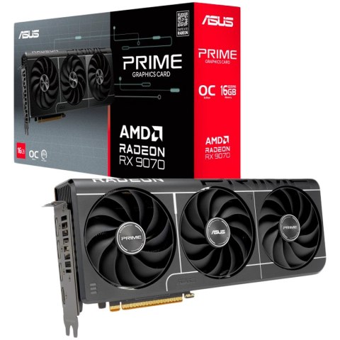ASUS PRIME Radeon RX 9070 EVO OC Edition 16GB GDDR6 256-bit HDMI 3x DP
