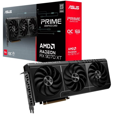 ASUS Prime Radeon RX 9070 XT OC Edition 16GB GDDR6 256-bit HDMI 3x DP
