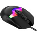 LORGAR Mysz Gamingowa Pro MSP80, 8000 Hz, Czarna