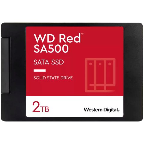 WD SSD Red (2.5'', 2TB, SATA III 6 Gb/s)