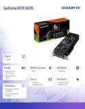 Gigabyte Karta graficzna GeForce RTX 5070 WINDFORCE SFF 12G 192BIT GDDR7 3DP/HDMI