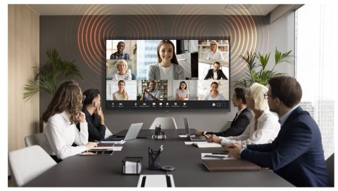 Optoma Monitor interaktywny 65 cali 5653RK 8GB RAM / 64 GB ROM, 2x 18W speaker + 2x 8W subwoofer, 8 mikrofonów, 50-finger mutitouch, ze