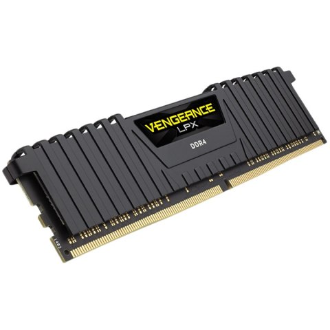 CORSAIR DDR4, 2400MHz 8GB 1x8GB DIMM, 14-16-16-31, XMP 2.0, Vengeance LPX black Heatspreader, Black PCB, 1.2V