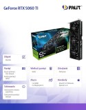 Palit Karta graficzna GeForce RTX 5060 TI INFINITY 3 OC 16GB GDDR7 128bit 3DP/HDMI
