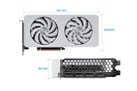 Palit Karta graficzna GeForce RTX 5060 TI WHITE OC 16GB GDDR7 128bit 3DP/HDMI