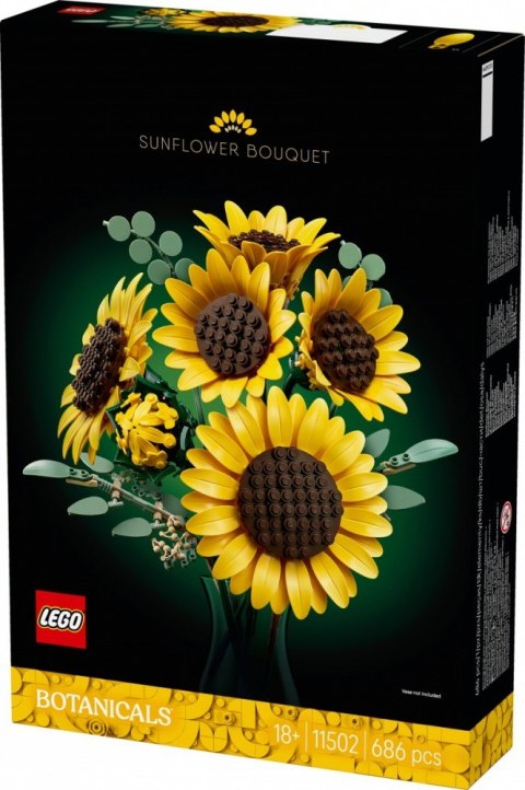 LEGO Klocki Botanicals 11502 Bukiet słoneczników