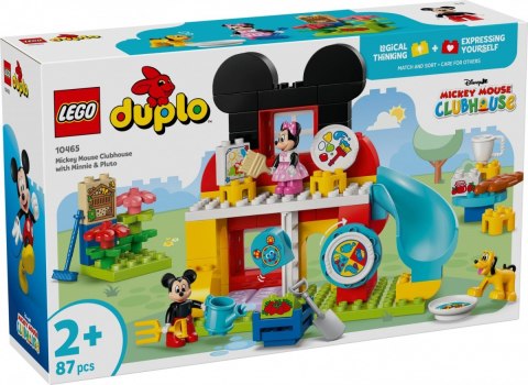 LEGO Klocki DUPLO Disney 10465 Klub Myszki Miki z Minnie i Pluto