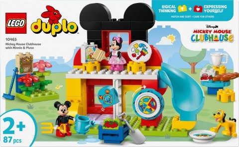 LEGO Klocki DUPLO Disney 10465 Klub Myszki Miki z Minnie i Pluto