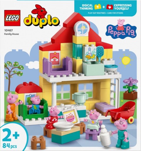 LEGO Klocki DUPLO Peppa Pig 10467 Dom rodzinny