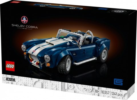 LEGO Klocki Icons 10357 Shelby Cobra 427 S/C