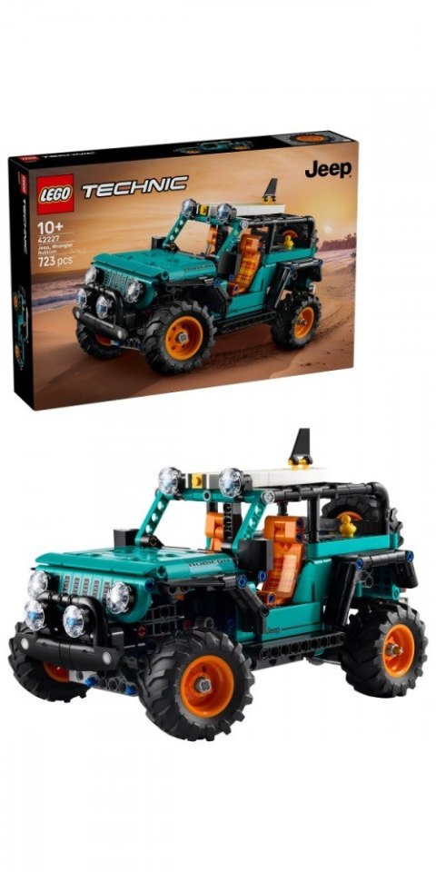 LEGO Klocki Technic 42227 SUV Jeep Wrangler Rubicon
