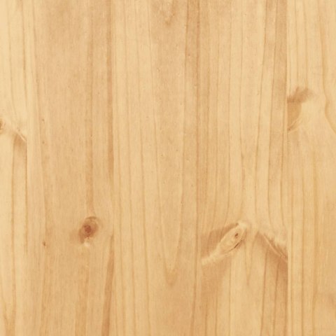 VidaXL TV skrinka z borovice v mexickom štýle Corona, 91x43x56 cm