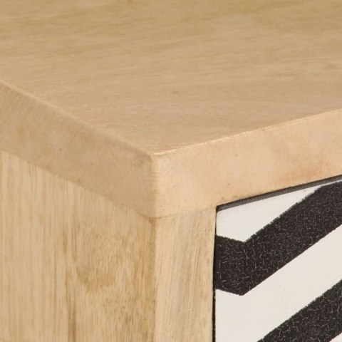 VidaXL TV skrinka 120x30x40 cm masívne mangovníkové drevo