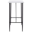 VidaXL Barový stôl biely 120x60x110 cm MDF