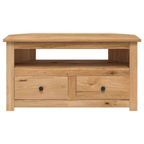 VidaXL Rohová TV skrinka 93x49x49 cm borovicový masív Panama Range