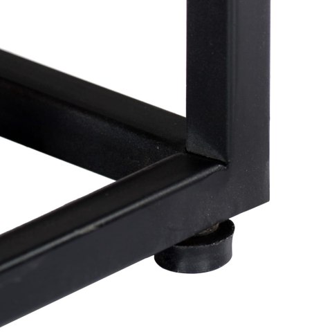 VidaXL TV skrinka 120x30x40 cm, recyklovaný masív a oceľ