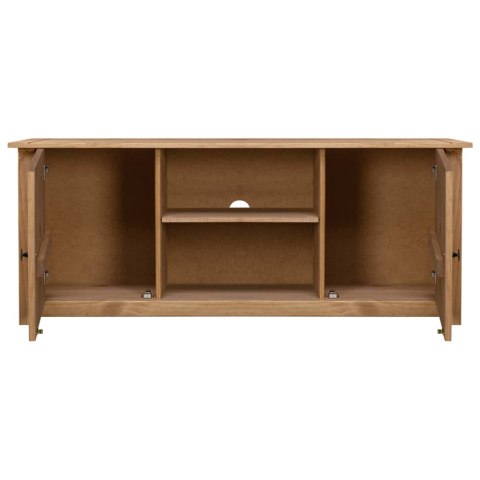 VidaXL TV skrinka 120x40x50 cm borovicový masív Panama