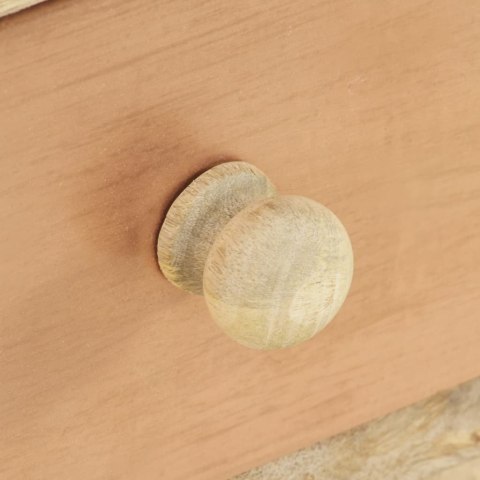 VidaXL TV skrinka 110x30x45 cm masívne mangovníkové drevo