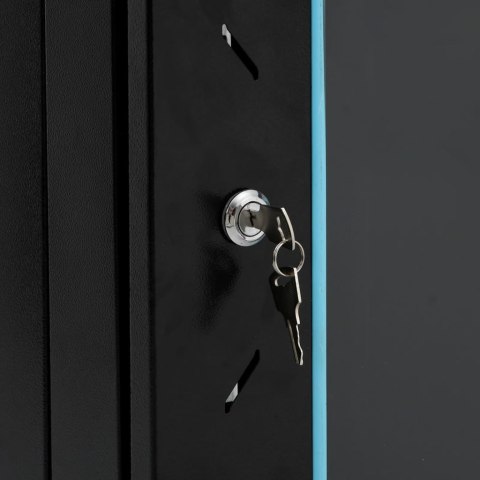 VidaXL 22U sieťová skrinka s otočnými nožičkami 19" IP20 60x60x120 cm