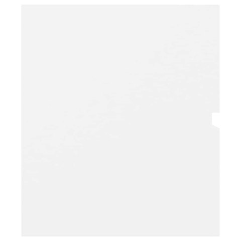 VidaXL Skrinka so vstavaným umývadlom biela kompozitné drevo