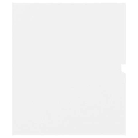 VidaXL Skrinka so vstavaným umývadlom biela kompozitné drevo