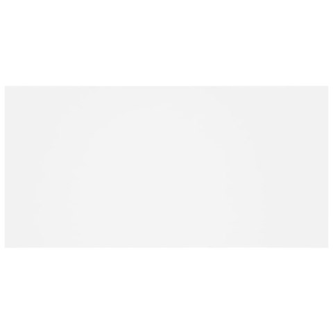 VidaXL Čelo postele so skrinkami biele spracované drevo