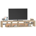 VidaXL TV skrinka s LED svetlami dub sonoma 230 x 36,5 x 40 cm