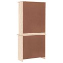 VidaXL Vysoká skrinka ALTA 77x35x165 cm borovicový masív