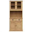VidaXL Vysoká skrinka VIGO 78x40x175 cm borovicový masív