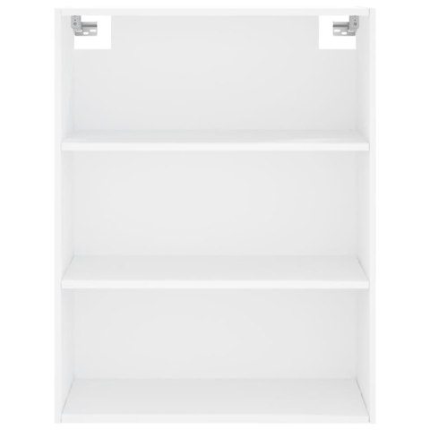 VidaXL Vysoká skrinka biela 69,5x34x180 cm spracované drevo