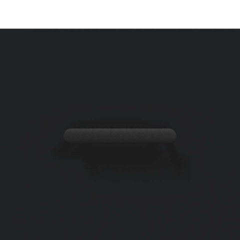 VidaXL Vysoká skrinka čierna 69,5x34x180 cm spracované drevo