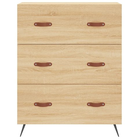VidaXL Vysoká skrinka dub sonoma 69,5x34x180 cm spracované drevo