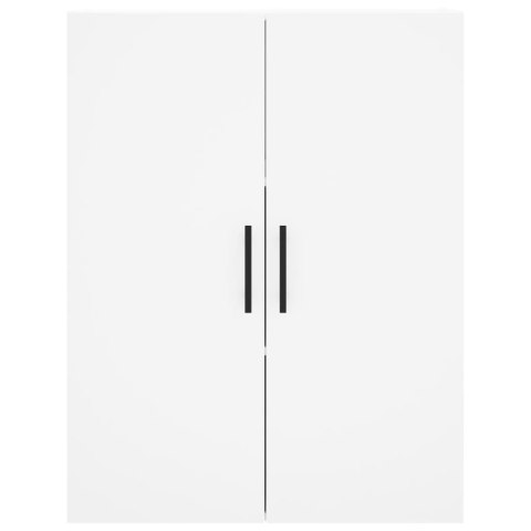 VidaXL Vysoká skrinka biela 69,5x34x180 cm spracované drevo