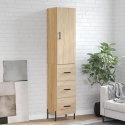 VidaXL Vysoká skrinka dub sonoma 34,5x34x180 cm spracované drevo