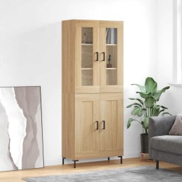 VidaXL Vysoká skrinka dub sonoma 69,5x34x180 cm spracované drevo