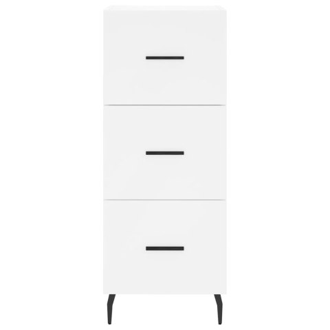 VidaXL Vysoká skrinka biela 34,5x34x180 cm spracované drevo