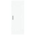 VidaXL Vysoká skrinka biela 34,5x34x180 cm spracované drevo