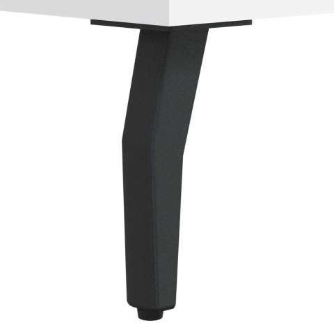 VidaXL Vysoká skrinka biela 69,5x34x180 cm spracované drevo