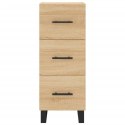 VidaXL Vysoká skrinka dub sonoma 34,5x34x180 cm spracované drevo