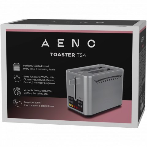AENO Toster TS4 dotykowy 6 poziomów programy pamięci