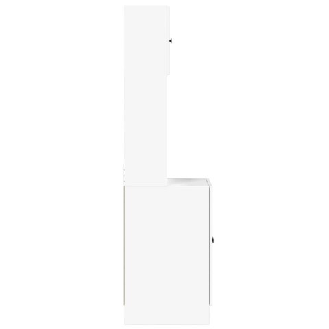 VidaXL Kuchynská skrinka biela 60x50x180 cm kompozitné drevo