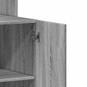 VidaXL Kuchynská skrinka sivá sonoma 60x50x180 cm kompozitné drevo