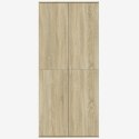 VidaXL Vysoká skrinka dub sonoma 80x35x180 cm kompozitné drevo