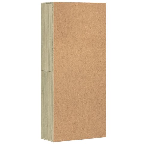 VidaXL Vysoká skrinka dub sonoma 80x35x180 cm kompozitné drevo