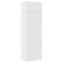 VidaXL Úložná skrinka biela 70x42,5x225 cm kompozitné drevo