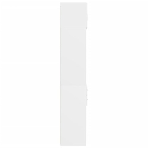 VidaXL Úložná skrinka, biela 70x42,5x225 cm kompozitné drevo