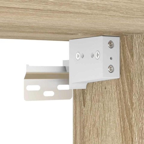 VidaXL Úzka úložná skrinka dub sonoma 30x42,5x225 cm kompozitné drevo