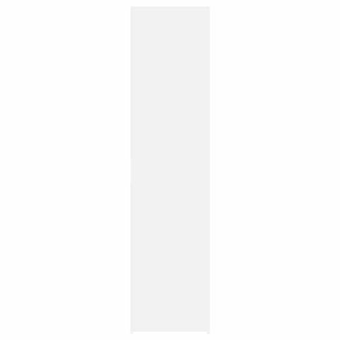 VidaXL Vysoká skrinka, biela 45x42,5x185 cm, kompozitné drevo