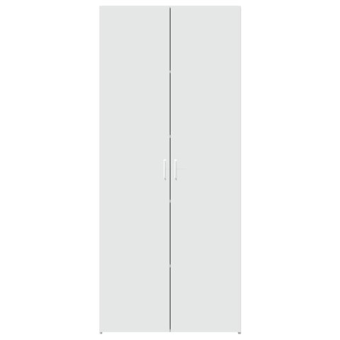 VidaXL Vysoká skrinka biela 80x42,5x185 cm kompozitné drevo